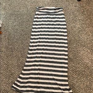 Sequin Hearts Maxi Skirt